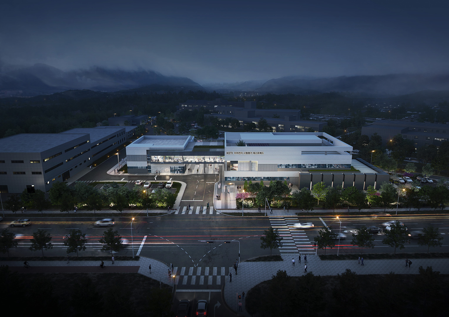 오창 이차전지 소재부품 시험평가 테스트베드 건립공사 | Realiez Creative